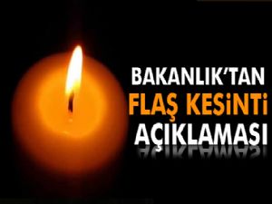 Bakanlıktan İstanbul'daki elektrik kesintileriyle ilgili açıklama/Elektrikler ne zaman gelecek?