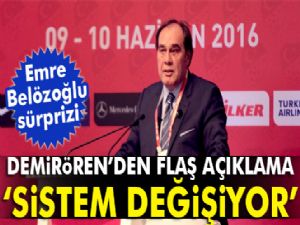Demirören açıkladı, sistem değişiyor