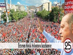 Erzurum büyük buluşmaya hazırlanıyor
