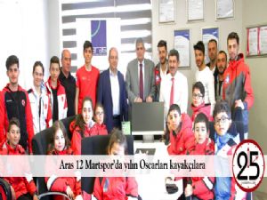 Aras 12 Martspor'da yılın Oscarları kayakçılara