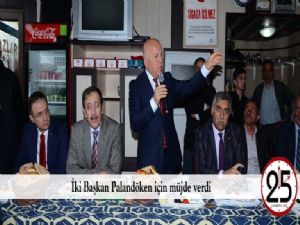 İki Başkan Palandöken için müjde verdi