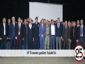 15 Temmuz gazileri Aşkale'de