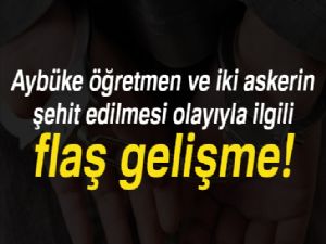 Aybüke öğretmen ve iki askerin şehit edilmesi olayıyla ilgili 9 kişi tutuklandı