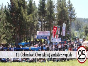 11. Geleneksel Olur Akdağ şenlikleri yapıldı