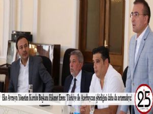 Eko Avrasya Yönetim Kurulu Başkanı Hikmet Eren: 'Türkiye ile Azerbaycan işbirliğini daha da artırmalıyız'