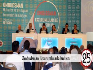 Ombudsman Erzurumlularla buluştu