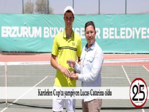 Kardelen Cup'ta şampiyon Lucas Catarina oldu