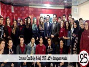 Erzurum Özel Bilge Koleji 2017 LYS'ye damgasını vurdu