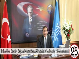 Palandöken Belediye Başkanı Bulutlar'dan AK Parti'nin 16'ncı kuruluş yıldönümü mesajı