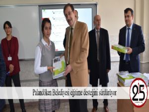 Palandöken Belediyesi eğitime desteğini sürdürüyor
