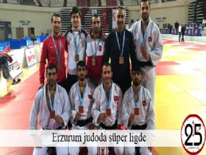 Erzurum judoda süper ligde
