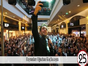 Hayranları Oğuzhan Koç'la coştu