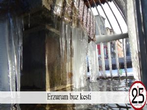Erzurum buz kesti