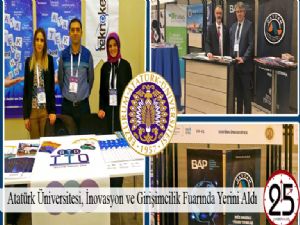 Atatürk Üniversitesi, İnovasyon ve Girişimcilik Fuarında Yerini Aldı