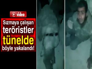 Burseya Dağında sızmaya çalışan teröristler tünelde yakalandı