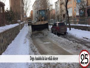 Doğu Anadolu'da kar etkili oluyor