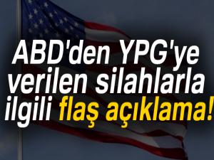Pentagon: 'YPGye verilen silahları dikkatle izliyoruz'