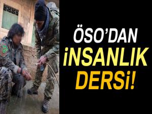 ÖSOdan kadın teröriste insanlık dersi