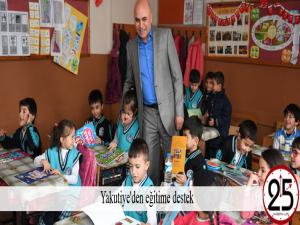 Yakutiye'den eğitime destek