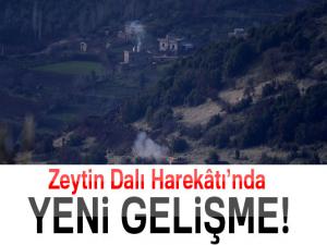 Zeytin Dalı Harekâtında yeni gelişme