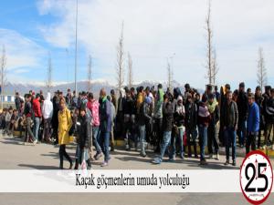 Kaçak göçmenlerin umuda yolculuğu