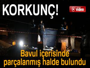 Başakşehirde bavul içerisinde erkek cesedi bulundu