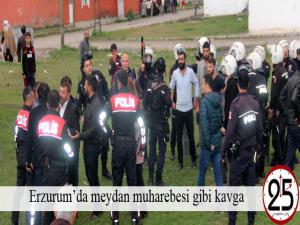 Erzurumda meydan muharebesi gibi kavga