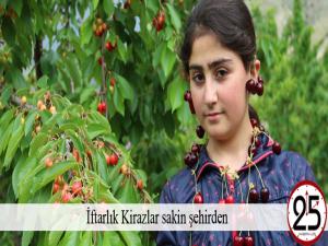 İftarlık Kirazlar sakin şehirden