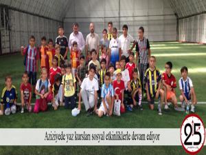 Aziziyede yaz kursları sosyal etkinliklerle devam ediyor