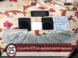 Erzurumda FETÖ'nün gaybubet evlerine operasyon: 12 gözaltı