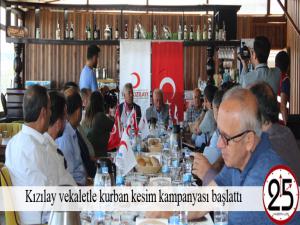 Kızılay vekaletle kurban kesim kampanyası başlattı