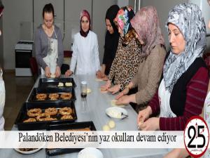 Palandöken Belediyesinin yaz okulları devam ediyor