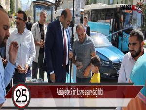 Aziziyede 5 bin kişiye aşure dağıtıldı