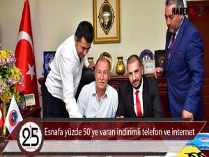 Esnafa yüzde 50ye varan indirimli telefon ve internet