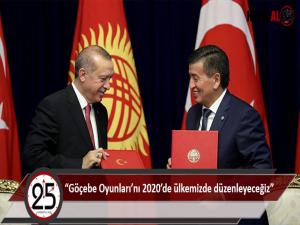 Göçebe Oyunlarını 2020de ülkemizde düzenleyeceğiz