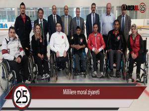 Millilere moral ziyareti