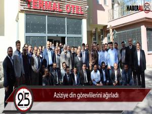 Aziziye din görevlilerini ağırladı