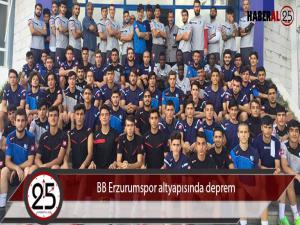 BB Erzurumspor altyapısında deprem