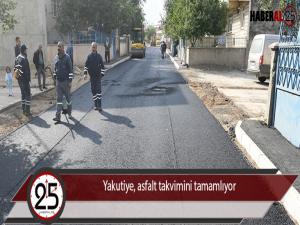 Yakutiye, asfalt takvimini tamamlıyor