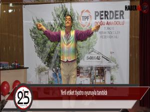 Yerli etiket tiyatro oyunuyla tanıtıldı