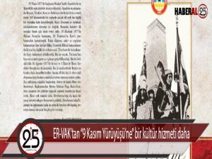 ER-VAKtan 9 Kasım Yürüyüşüne bir kültür hizmeti daha