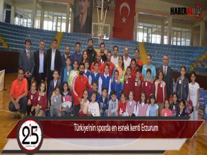 Türkiyenin sporda en esnek kenti Erzurum