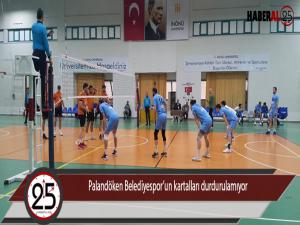 Palandöken Belediyesporun kartalları durdurulamıyor