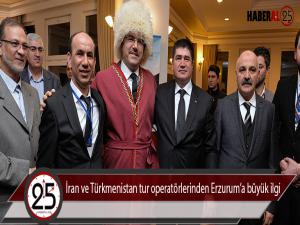 İran ve Türkmenistan tur operatörlerinden Erzuruma büyük ilgi