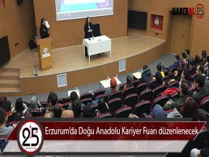 Erzurumda Doğu Anadolu Kariyer Fuarı düzenlenecek