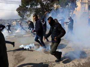 Batı Şeria'da Yüzyılın Anlaşması protesto edildi