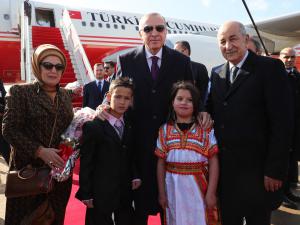 Cumhurbaşkanı Erdoğan Cezayirde