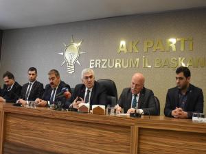 Ak Parti Erzurumda teşkilat için seçim startı verdi