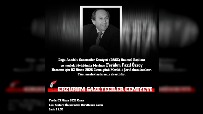EGC Özsoy için mevlit okutacak