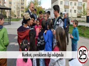 Korkut, çocukların ilgi odağında